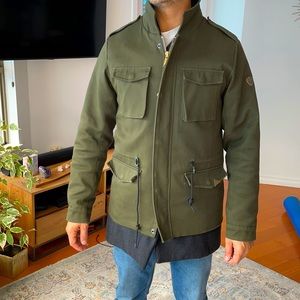 Military style scotch and soda winter coat. Worn 5 times.